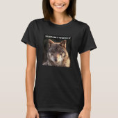 Worth It Wolf (donker) T-shirt (Voorkant)
