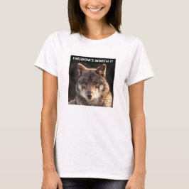 Worth It Wolf (licht) T-shirt