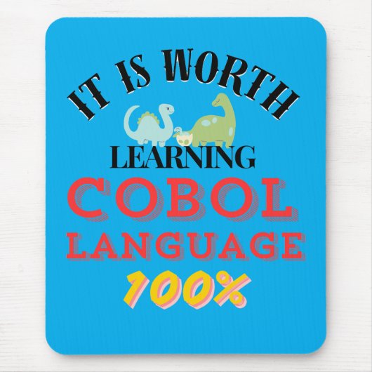 Worth Learning Cobol Programming Language Muismat (Voorkant)