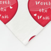 Worth the Wait - Adoption - New Baby Fleece Deken (Hoek)