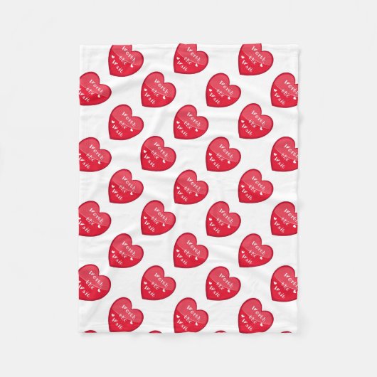 Worth the Wait - Adoption - New Baby Fleece Deken (Voorkant)