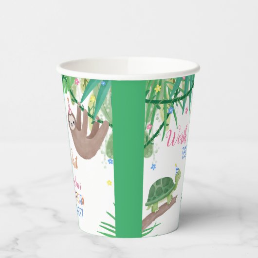 Worth the Wait Adoption Party Papieren Bekers (Links)