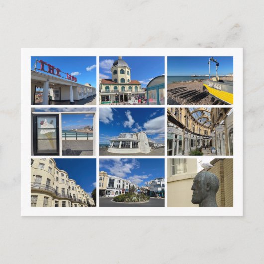 Worthing Feestdagenkaart (Voorkant)