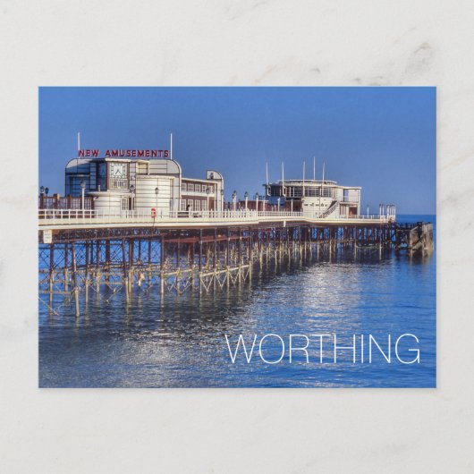 Worthing Feestdagenkaart (Voorkant)