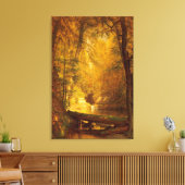 WORTHINGTHON WHITTREDGE - HET FOREL ZWEMBAD - 1870 CANVAS AFDRUK (Insitu (Woonkamer))