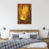 WORTHINGTHON WHITTREDGE - HET FOREL ZWEMBAD - 1870 CANVAS AFDRUK (Insitu (Slaapkamer))