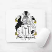 Worthington Family Crest Muismat (Met muis)