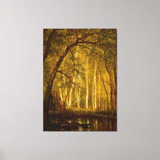 WORTHINGTON WHITTREDGE - De Oude Jachtvelden Canvas Afdruk (Voorkant)