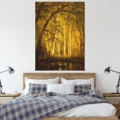 WORTHINGTON WHITTREDGE - De Oude Jachtvelden Canvas Afdruk (Insitu (Slaapkamer))