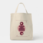 Worthy Beyond Output Tote Tote Bag (Achterkant)