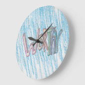Worthy Graffiti Design Clock Grote Klok (Hoek)