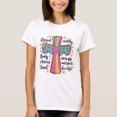 Worthy Loved Mom Shirt | Faith Mother's Day T-shir (Voorkant)