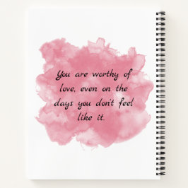 Worthy of Love Notitieboek