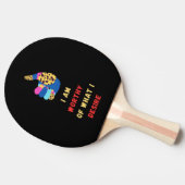 Worthy Ping Pong Paddle Tafeltennisbatje (Zijkant)