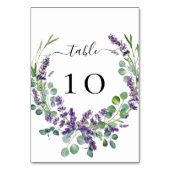 Wortstaarfloralen eucalyptusgrienere kaart (Voorkant)