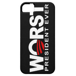 Wost President Ever - anti-Obama iPhone 11 Hoesje