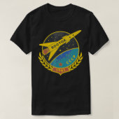 Wostok Sputnik USSR Ruimtepropaganda T-shirt (Design voorkant)