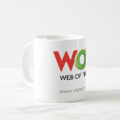 WOT-mok koffie Koffiemok (Voorkant links)