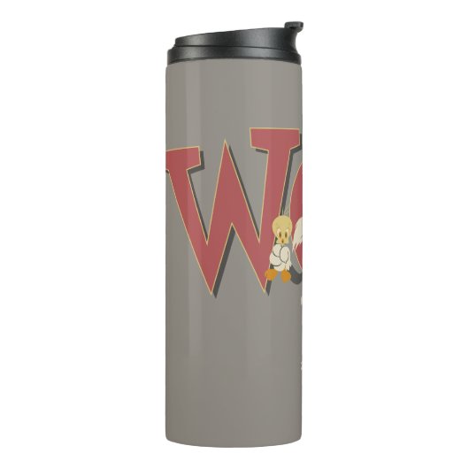 "Wot!" SYLVESTER™ & TWEETY™ Hypnotisc Thermosbeker (Gedraaid links)