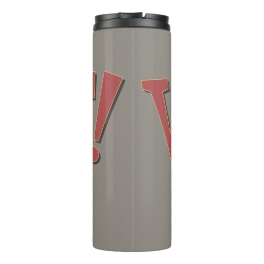 "Wot!" SYLVESTER™ & TWEETY™ Hypnotisc Thermosbeker (Achterkant)