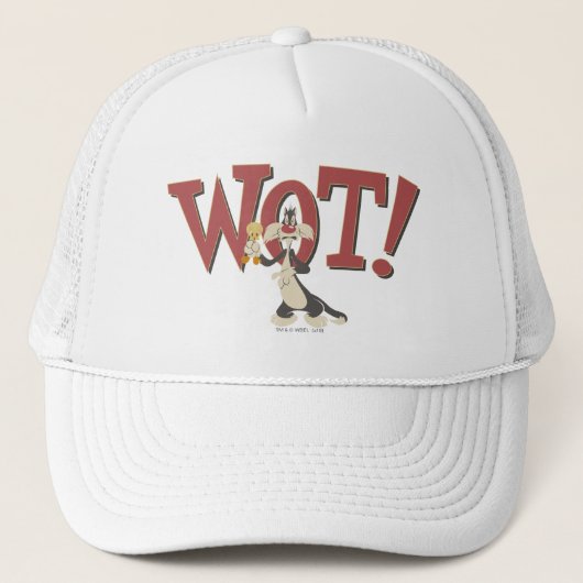 "Wot!" SYLVESTER™ & TWEETY™ Hypnotisc Trucker Pet (Voorkant)