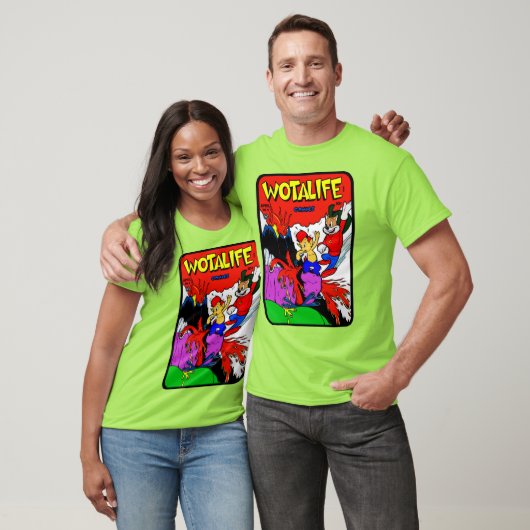 Wotalife Comics T-Shirt uit 1950 (Unisex)