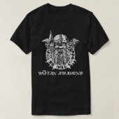 Wotan Awakens Asatru Norse Mythology Viking s T-shirt (Design voorkant)