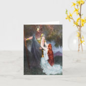 Wotan & Brunhilde Notecard Kaart (Gele Bloem)