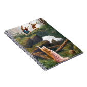 Wotan en Hunding, laptop Notitieboek (Rechterzijde)