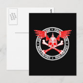 Wotan rijdt opnieuw! briefkaart (Voorkant / Achterkant)