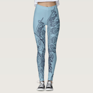 Woten: Raven God Leggings
