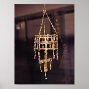 Wotische kroon van een Visigoth koning Poster