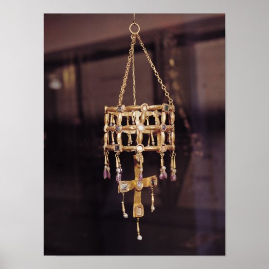 Wotische kroon van een Visigoth koning Poster (Voorkant)