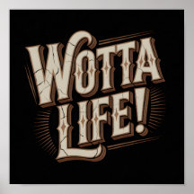 Wotta Life Muurkunst