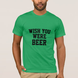 Wou dat je bier grappig bier Ierse St. Patrick's w T-shirt