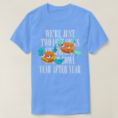 Wou dat je hier was Nihilist Meme Design T-shirt (Design voorkant)