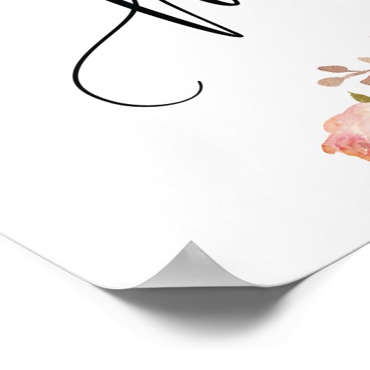 wou dat je hier was voor de huwelijksgedenktafel? poster (Hoek)