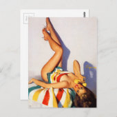 wou dat je in de buurt was,  inhaalkunst briefkaart (Voorkant / Achterkant)