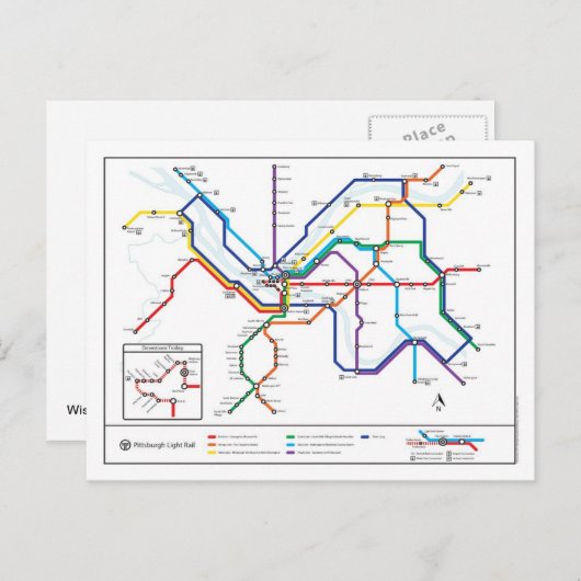 Wou dat we hier waren Briefkaart (Voorkant / Achterkant)