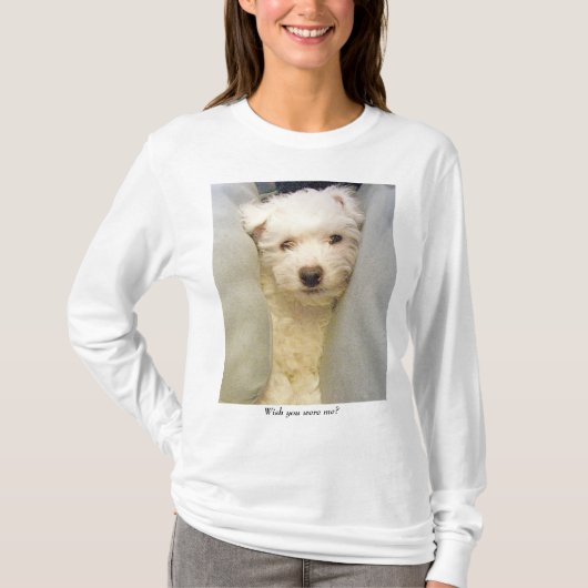 Wou je me zijn? t-shirt (Voorkant)