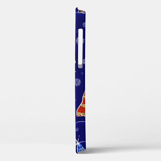 Woud van kerstbomen Case-Mate iPhone case (Achterkant / Links)