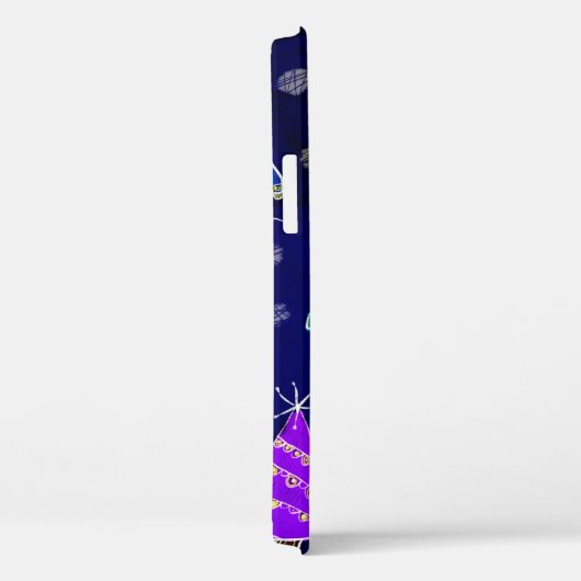 Woud van kerstbomen Case-Mate iPhone case (Achterkant / Rechts)