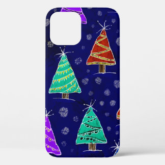 Woud van kerstbomen Case-Mate iPhone case