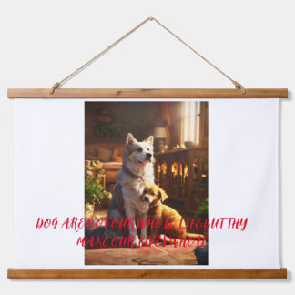 "Woudfluistert tapijt" Hangend Wandkleed