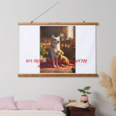 "Woudfluistert tapijt" Hangend Wandkleed (Slaapkamer)