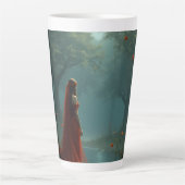 woudgodin latte mok (Voorkant)