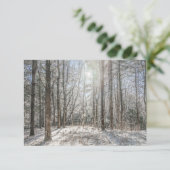 Woudlandkaart Bedankkaart (Staand voorkant)