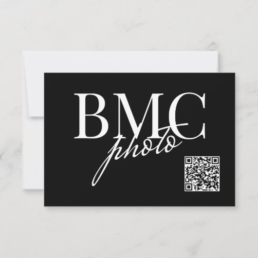 Woudlandkaart Bedankkaart (Achterkant)