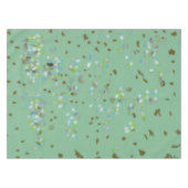 Woudvogels tafellaken (Voorkant (Horizontaal))