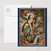  woudzigeuner briefkaart (Voorkant / Achterkant)